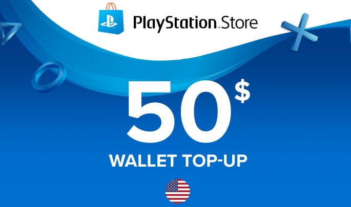 PlayStation Network Gift Card $50 US (PS4) cheap - Price of $42.39