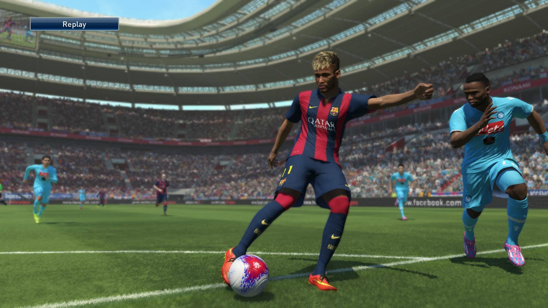 PES 2017 Desktop Background [1920x1080]  Pro evolution soccer, Pro  evolution soccer 2017, Soccer