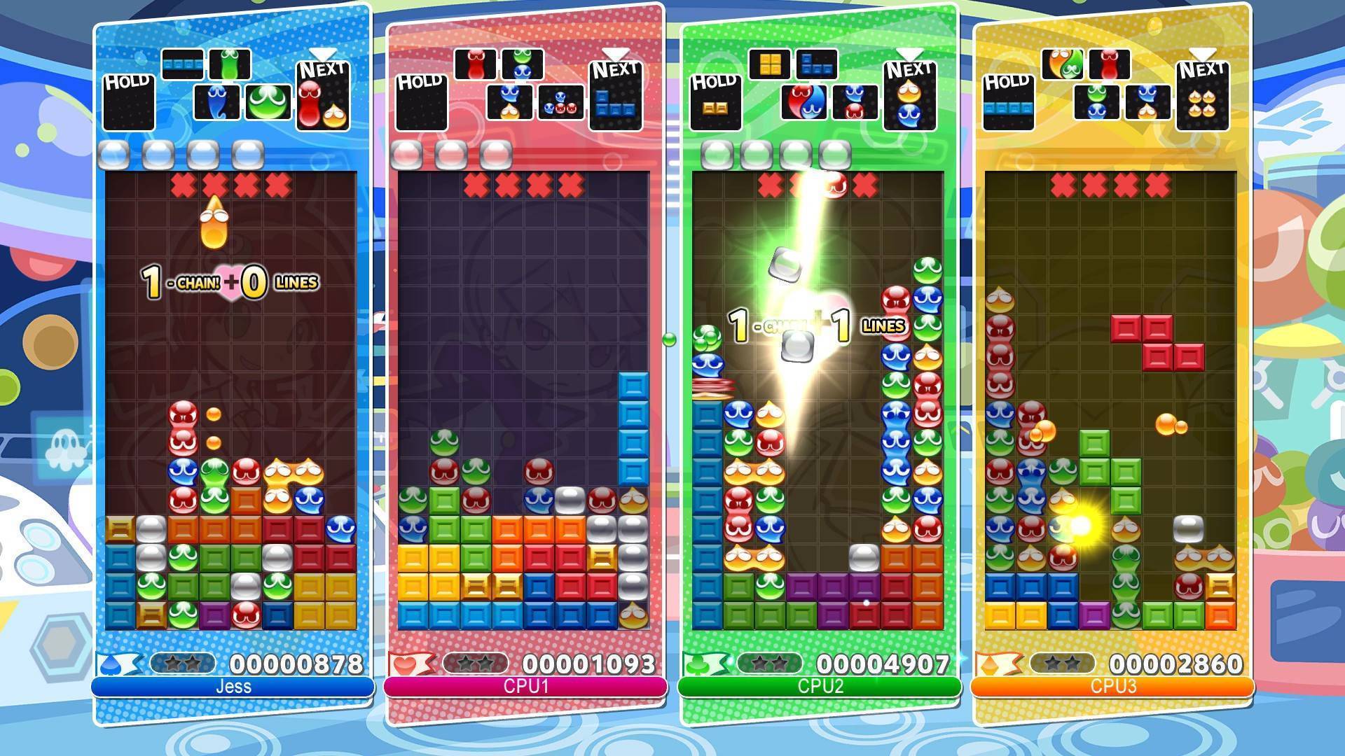 Jogo para Nintendo Switch PuyoPuyo Tetris SEMINOVO em perfeito