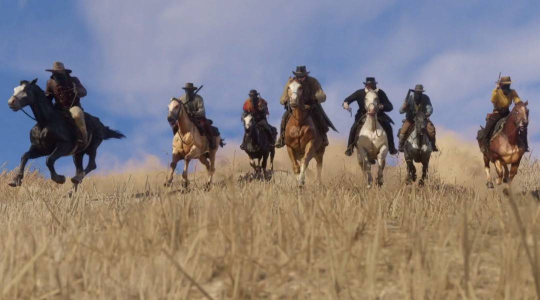 Red Dead Redemption II 2 DLC PS4 PS5 PLAYSTATION War Horse Outlaw