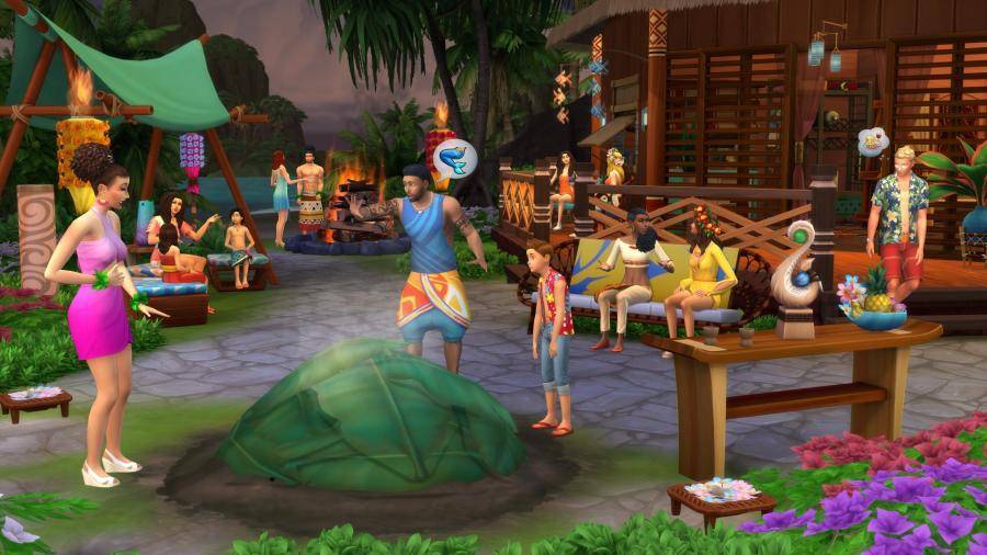 Buy The Sims 4: Island Living DLC Origin Digital Code Global