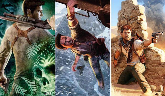 Nathan Drake - Uncharted 1, 2, 3 and 4