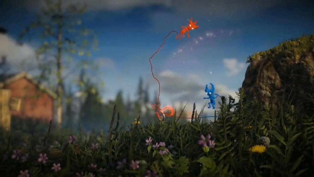 Unravel two как играть вдвоем на xbox