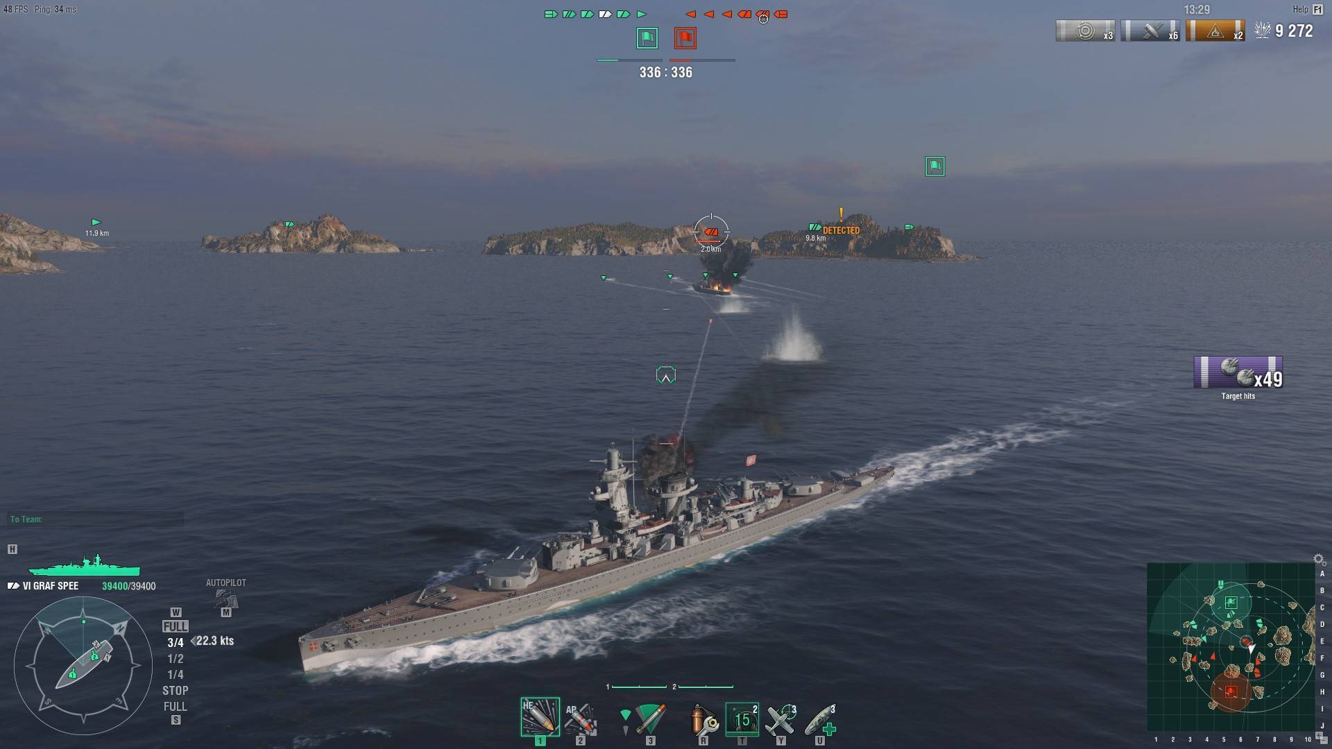 world of warships graf spee review