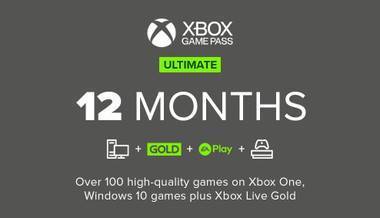 USA Region - 12 Months Xbox Game Pass Ultimate + Live Gold & Game Pass