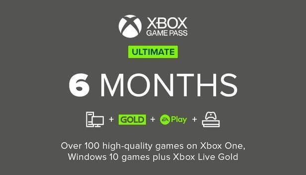 XBOX GAME PASS ULTIMATE 6 MONTHS (XBOX ONE) cheap - Price of $28.47