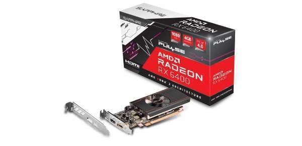 AMD RADEON RX 6400 4GB GDDR6