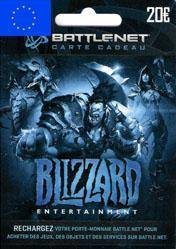 Battlenet 20 EUR Gift Card (EU) (PC) Key cheap - Price of $18.96 for  Battlenet