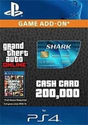 Grand Theft Auto Online Tiger Shark Cash Card 200000$