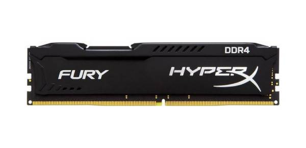 Kingston HyperX Fury Black DDR4 2400 PC4-19200 8GB CL15