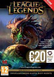League of Legends Riot Points Card 20 EUR