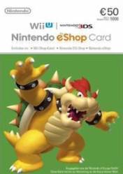 Nintendo eShop Card 50 EURO 