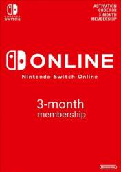Nintendo Switch Online 3 mois dabonnement