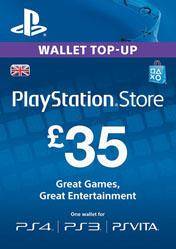 PlayStation Network Card 35 GBP UK 