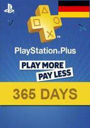 PlayStation Plus 365 days card DE 