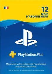PlayStation Plus 365 days card FR 