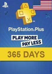 PlayStation Plus 365 days card US 