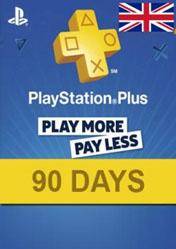 PlayStation Plus 90 days card UK 