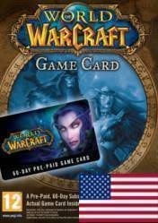 World of Warcraft 60 Day Pre-Paid Time Card US 
