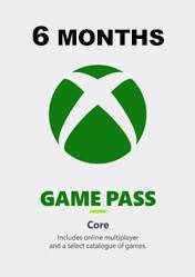Xbox Game Pass Core 6 Meses