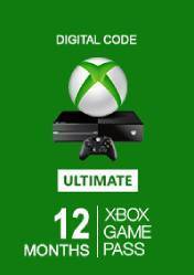 12 Months Xbox Game Pass Ultimate, Console + PC