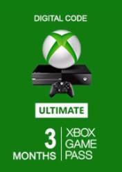 Xbox Game Pass Ultimate (3 months) for a good price!