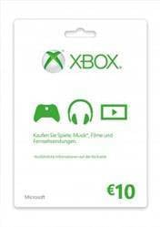 XBOX Live 10 EURO Card 
